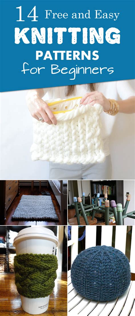 DIY - Art - Craft - Projects — diytotry: 14 Free and Easy Knitting ...