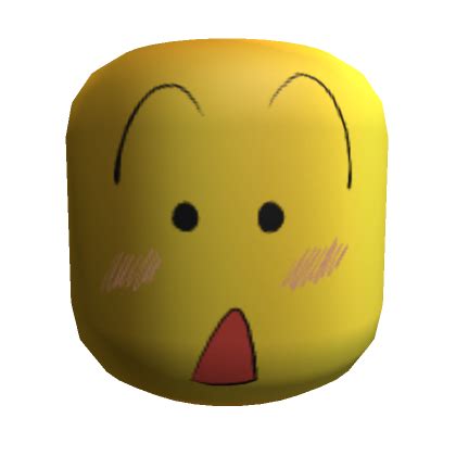 Surprised Noob head | Roblox Item - Rolimon's