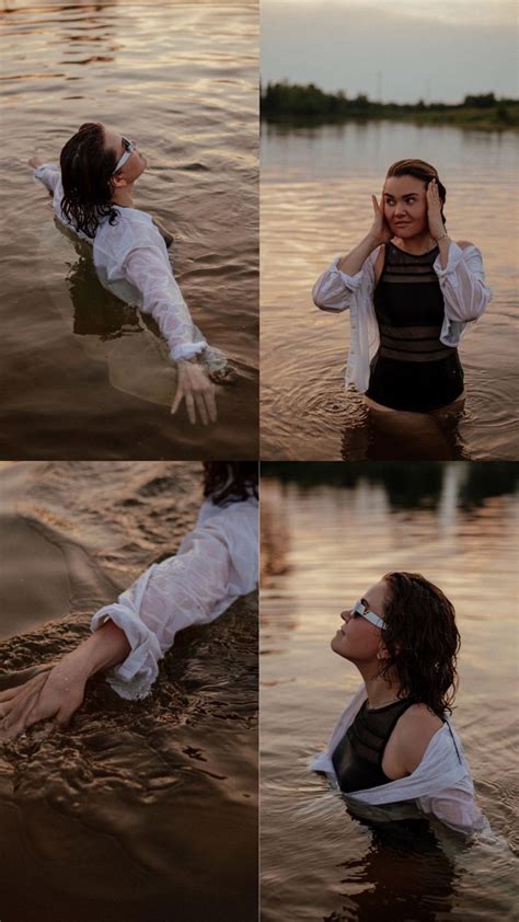 Фотосессия в воде | Photography poses women, Photography poses, Women