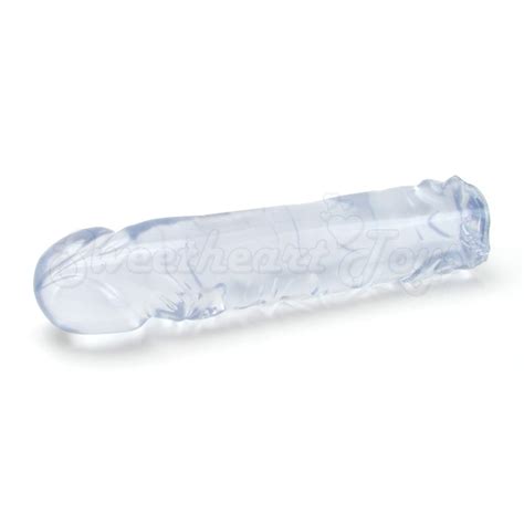 Huge-Dong-Large-Dildo-Thick-Realistic-Veined-Crystal-Jellies-8-inch ...