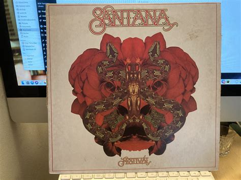 santana santana album cover 2