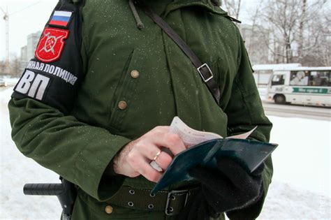 Военная полиция Череповца отмечает пять лет со дня образования