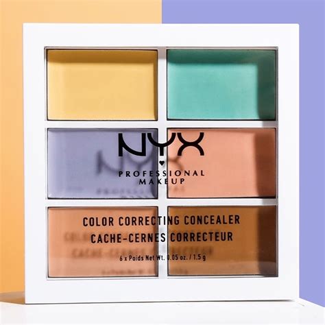 Nyx คอนซีลเลอร์ 6 สี ปกปิดรอยคล้ําใต้ตา สีดํา | Shopee Thailand