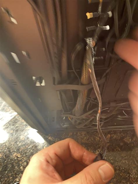 Lian Li 216 160mm Fan Cables Caught Fire on first post, is there any ...