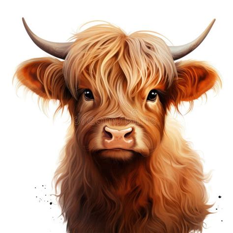 Highland Cow Cartoon Stock Illustrations – 265 Highland Cow Cartoon ...