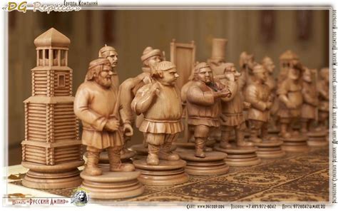 Pin by Резьба по дереву on Шахматы резные из дерева | Chess board ...