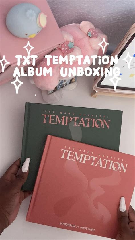 txt temptation album unboxing | Pop albums, Unboxing, Album