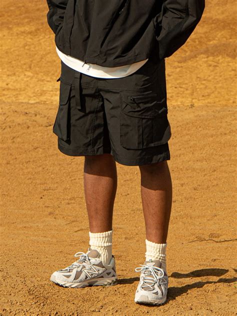 Halcyon 23ss Outdoor cargo shorts easy adjustable waist multiple