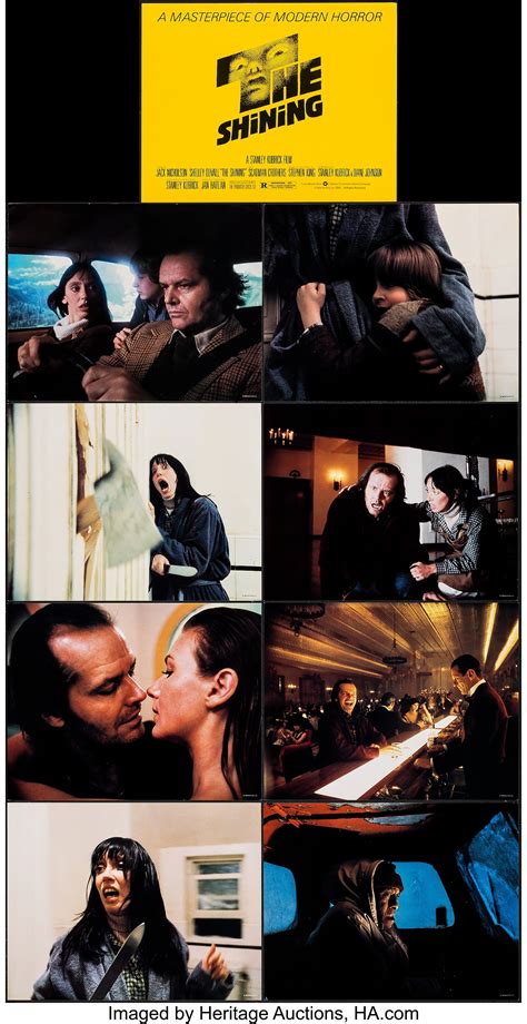 The Shining (Warner Bros., 1980). Very Fine. Lobby Card Set of 13 | Lot