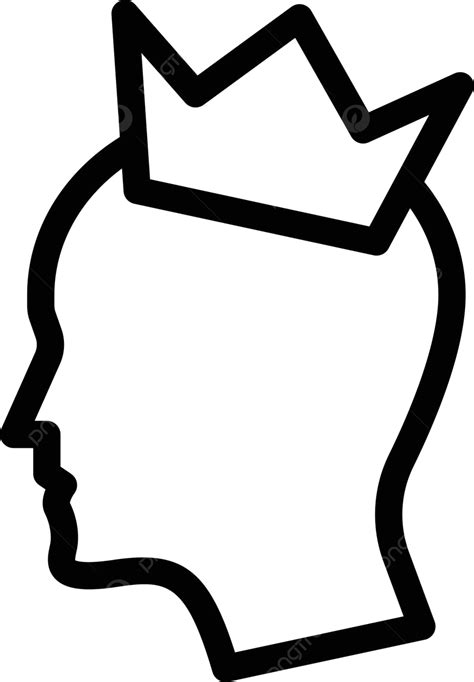 Head Crown Head Pictogram Mental Vector, Head, Pictogram, Mental PNG