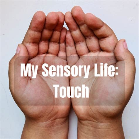 My Sensory Life: Touch - The Autism Helper