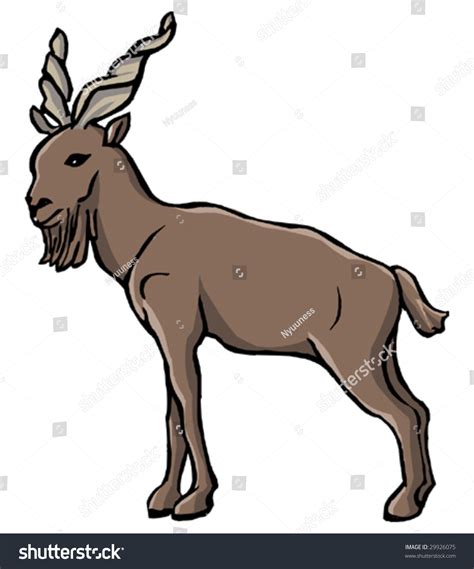 Ram Isolated Animal Stock Vector Illustration 29926075 : Shutterstock