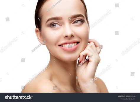 Beautiful Young Woman Clean Fresh Skin Stock Photo 2088233128 ...
