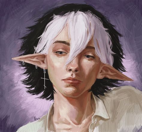 ArtStation - Портрет персонажа на заказ