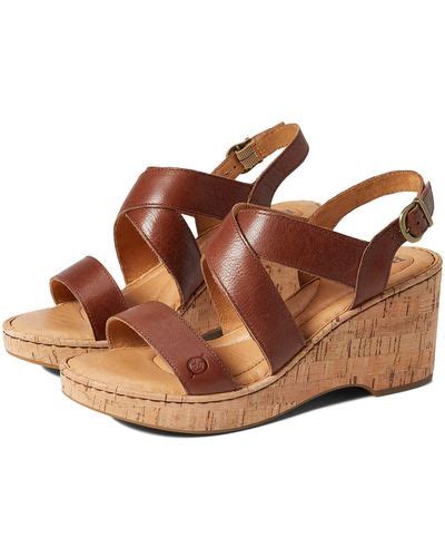 Women's Born Wedge sandals from $60 | Lyst