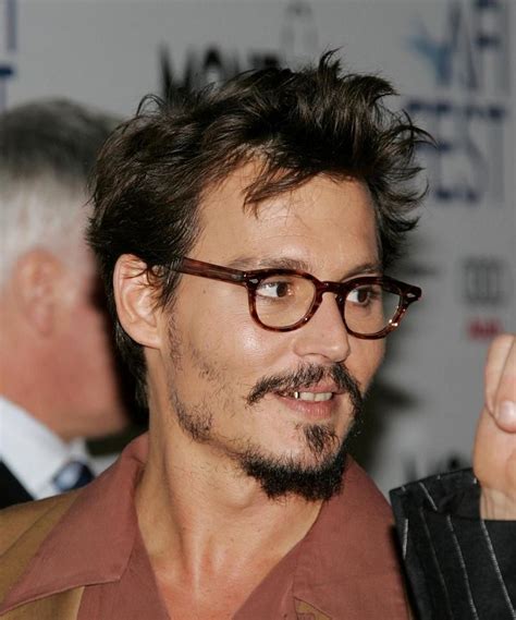 Johnny Depp Style with Glasses
