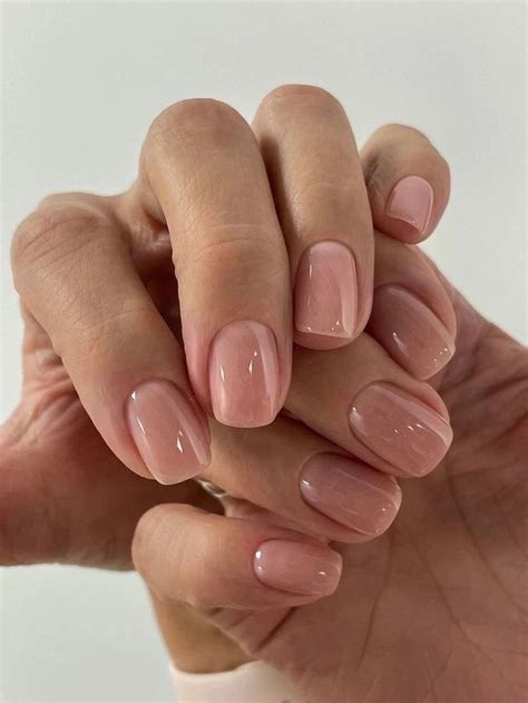 Шикарный нюд 💅🏻💓 | Gel nails, Manicure, Simple nails