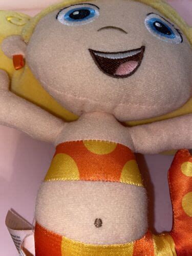 Bubble Guppies Deema 12" Plush Doll 2014 Nickelodeon Mermaid Orange ...