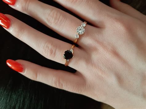 Золотое кольцо с гранатом и бриллиантами SUNLIGHT: розовое золото 585 ...