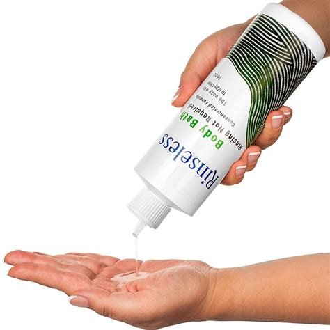 16oz Rinseless Waterless Body Bath Wash | Concentrated Formula, No