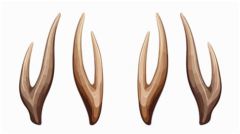Antelope Hooves Print Vector Illustration | Premium AI-generated vector