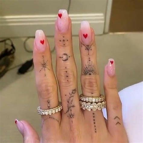 Update 77+ hailey bieber finger tattoos - in.coedo.com.vn