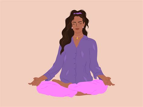 Meditation by Olya_gri on Dribbble