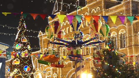 Самое красивое видео о новогодней Москве/Christmas Moscow - YouTube