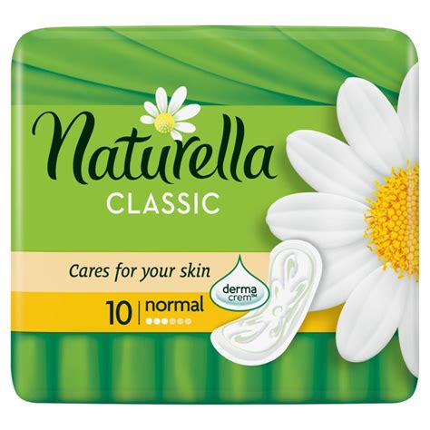 Naturella Classic Normal Camomile podpaski bez skrzydełek 10szt ...