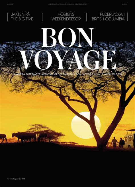 Bon Voyage #3-2018 by Newsfactory Media Group - Issuu