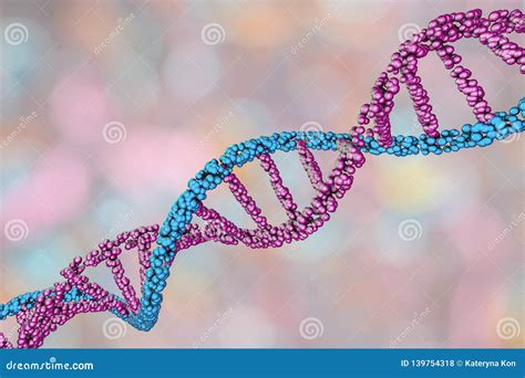 double helix  dna stock illustration illustration  technology