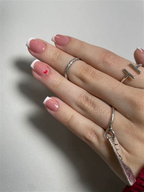 Unha Rosa Pink Com Francesinha Branca - Unhas Decoradas - francesinha branca e rosa | Unhas delicadas, Unhas ...