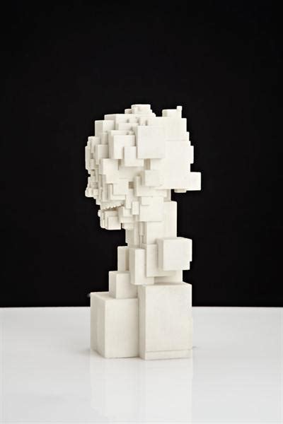 3D Printed Abstract Sculptures Explore Identity In The Virtual Age ...