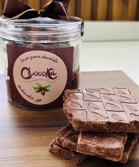 Chocolate Ao Leite Crocante em lascas - Pote com 200 gramas - Chocoká ...
