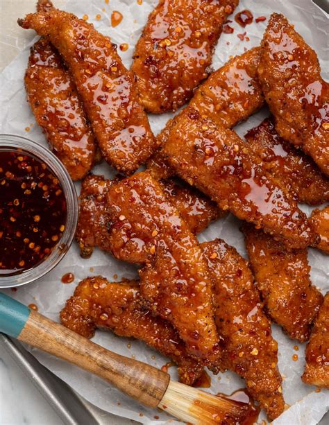 Crispy Baked Chicken Tenders - The flavours of kitchen