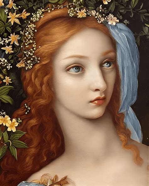 Aphrodite Flawless Renaissance Oil Painting · Creative Fabrica