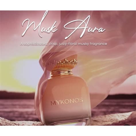 jual mykonos parfume original edp ml  konos satin blanc sparkling