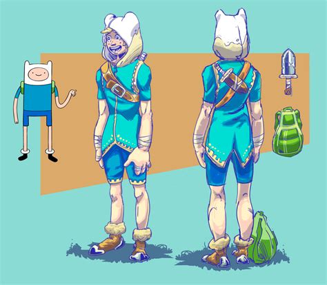 ArtStation - Finn- Adventure Time Character Design