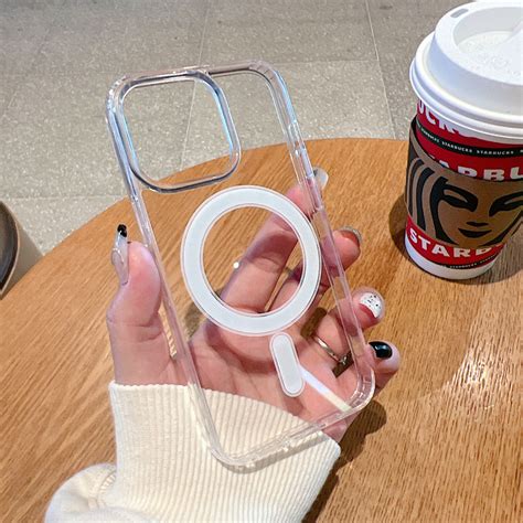iP15 pro plus max Clear Mega magnetic case – KJC Mobile
