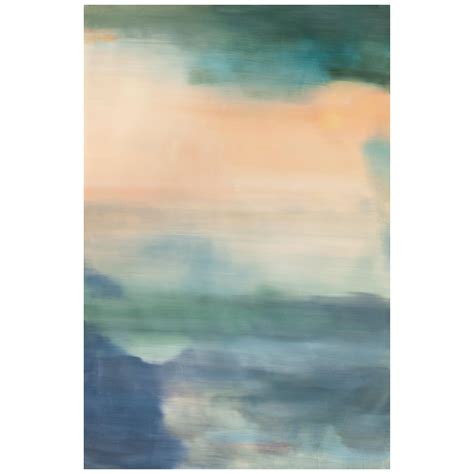 Oil on Canvas Painting, "Los planetas frutales" by Paola Vega