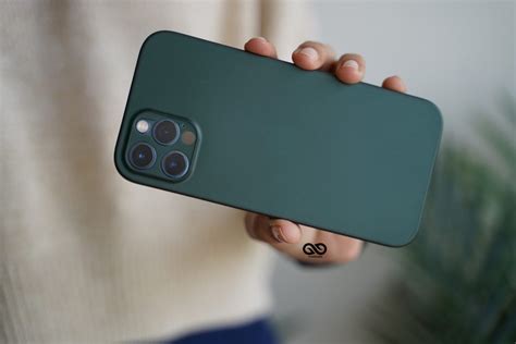 Green Ultra Thin Slim Case for iPhone 12 Pro - Starelabs® India