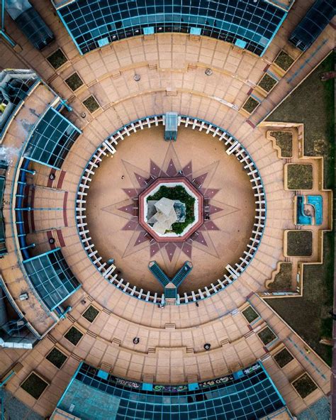 Aerial View of Sofia Central Railway Station Square