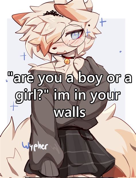 Trans Femboy in 2025 | Cute memes, Funny images, Cute femboy art