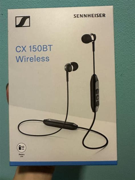 Sennheiser CX 150BT Wireless Bluetooth Neckband Headphones, Audio ...
