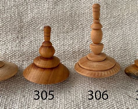 Handmade Wooden Spinning Top Toy - Etsy