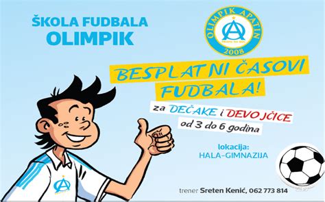 ŠKOLICA FUDBALA ZA DEČAKE I DEVOJČICE - Radio Dunav