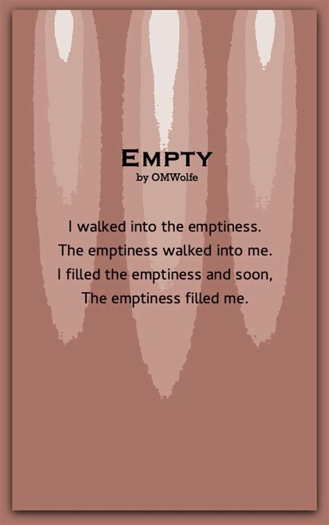Empty-OMWolfe | Words Of Understanding And Compassion