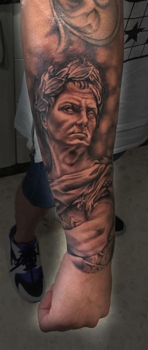 Julius Cesar tattoo by Cristian! Limited availability at Revival Tattoo ...