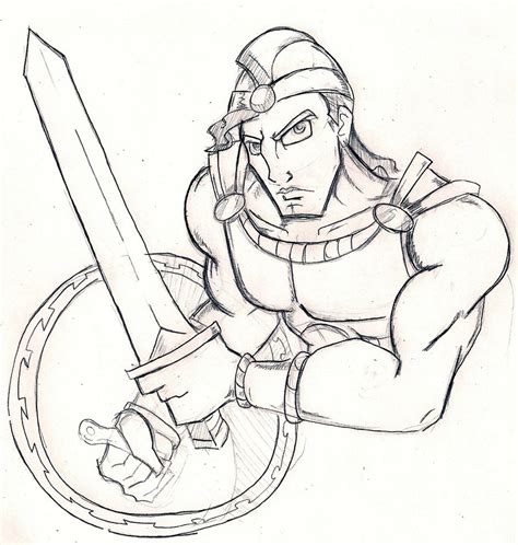 Perseus Drawing at PaintingValley.com | Explore collection of Perseus ...