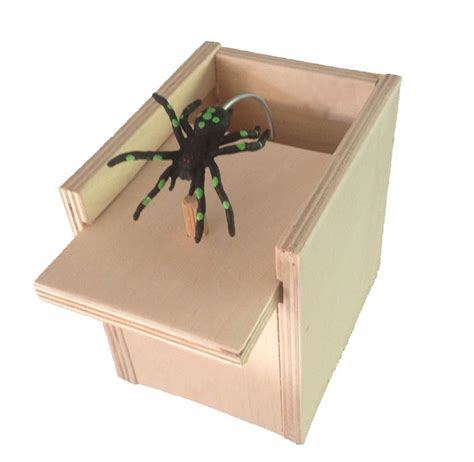 Original Amish Handcrafted Spider Box- Hilarious Toy Prank, Funny Gift